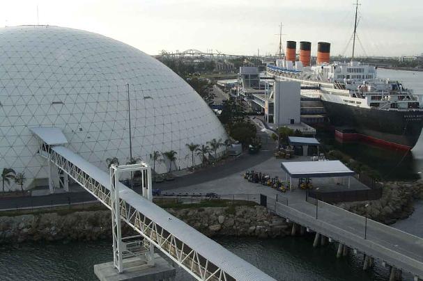Long Beach Cruise Terminal at Queen Mary - 2003 NECA Excellence Awards