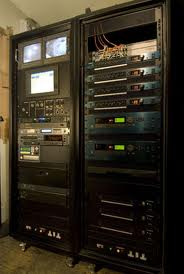 AUDIO VISUAL HEADEND EQUIPMENT RACK